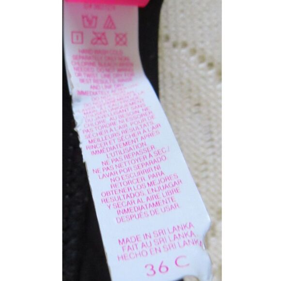 Victoria's Secret Strapless Ruched Front Flirt Bandeau Bikini Top 36C EUC - Picture 8 of 8